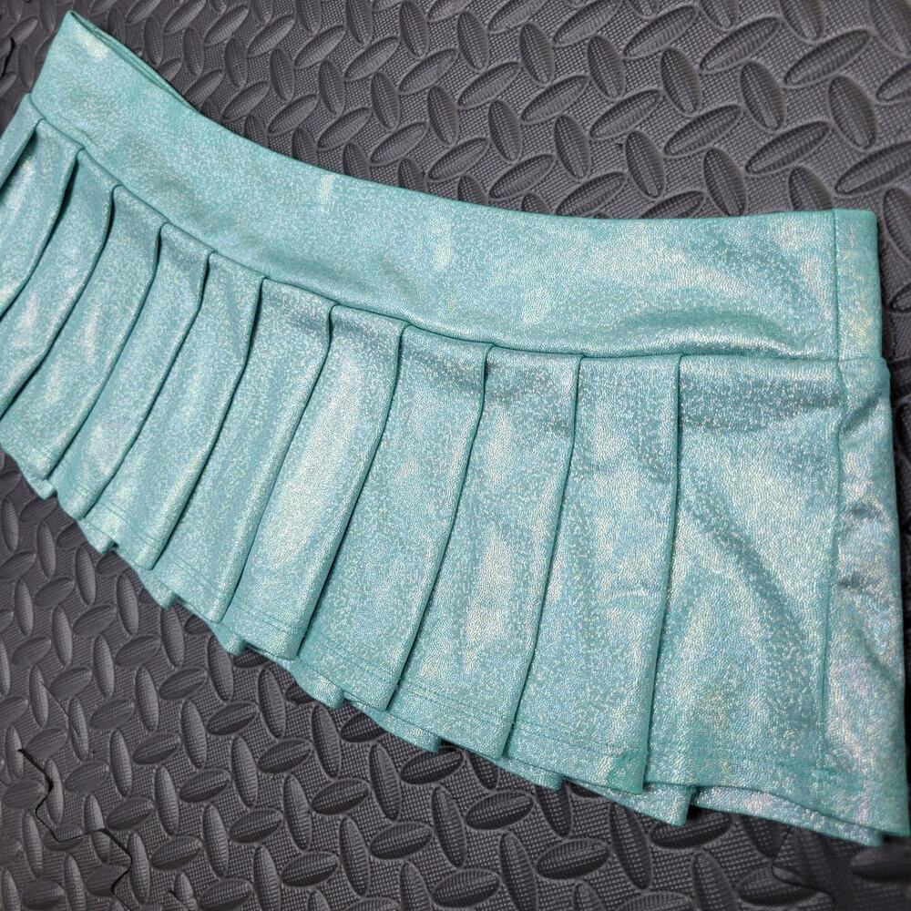 Club Exx Micro Mini Skirt Festival Rave Clubbing Medium Y2K Retro Party Disco